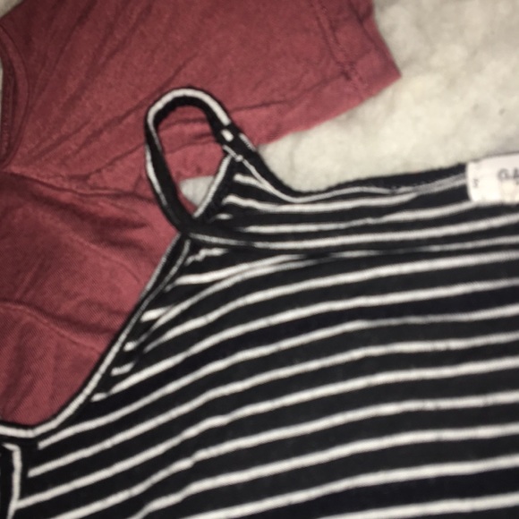 Garage- 2 Off the Shoulder Flowy Tops - Picture 4 of 5